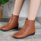 Women Shoes Soft Bottom Martin Boots Female Zipper Boots Women's Low Shoes School Wind 2019