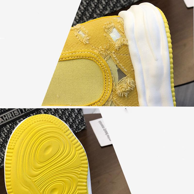 Autumn Korean Women's Martin Boots All-match Platform Dissolving Shoes Student Casual High-top Canvas Shoes