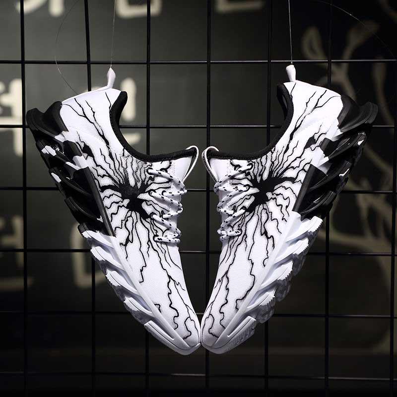 Size 36-45 Summer Men Sneakers Lightweight Breathable Basketball Running Shoes Student Deodorant Mesh Blade Shoes