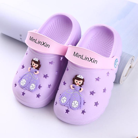 Sandals Kid's Sandals Soft Bottom Cartoon Non-slip Wear-resistant Summer Fashion Slippers