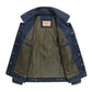 Mens Denim Jacket Autumn Fashion Men's Jeans Jackets Coats Winter Men Plush Thicken Warm Jacket