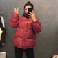 Down Padded Jacket Women Autumn and Winter Padded Jacket Loose Thick Padded Jacket