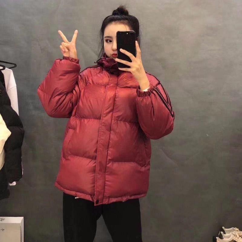 Down Padded Jacket Women Autumn and Winter Padded Jacket Loose Thick Padded Jacket
