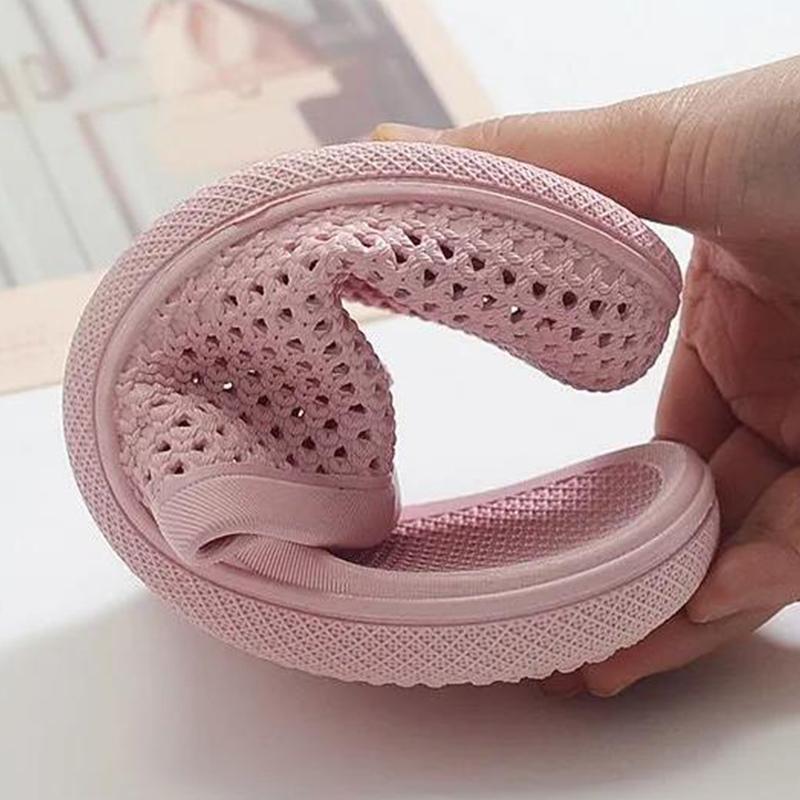 Summer Home Baotou Hole Shoes for Indoor and Outdoor Wear Non-slip Bathroom Shoes Household Sandals and Slippers