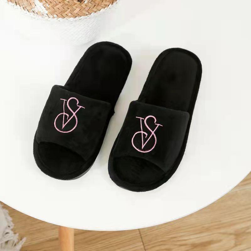 Couple Home Floor Cotton Slippers Home Non-slip Fur Slippers Ladies XL Slippers