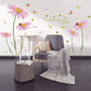 [sticker ]Large Size Flower Butterfly Wall Stickers Home Decor Living Room Bedroom Kitchen Children