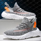 Comfortable Casual Shoes Men Breathable Walking Shoes Lightweight Sneakers Black Footwear Men Lace Up Running Shoes Men