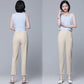 Summer Nine Points Loose Thin Large Size High Waist Korean Version White Pencil Pants Thin Black Casual Pants Women's Clothing