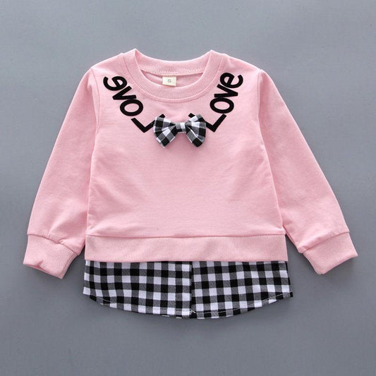 Children's Set of Spring and Autumn Clothes Girls In Children Casual Two-piece