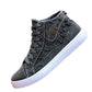 Retro Trendy Boys Canvas Shoes Korean Fashion Casual Shoes High-top Denim Shoes