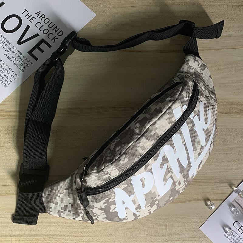 Boy Chest Bag Trend Street Personality Messenger Bag Female Wild Casual Sports Shoulder Bag Waist Bag