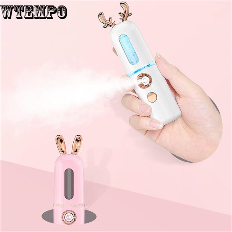 New USB Charging Water Meter Nano Spray Water Meter Steaming Face Meter Beauty Steaming Face Meter
