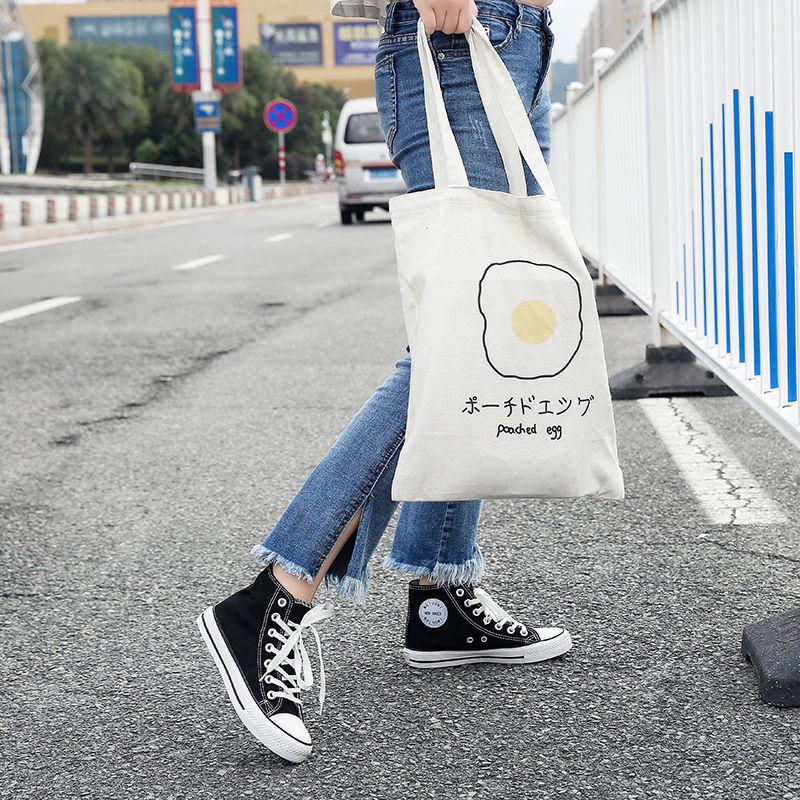 Summer Autumn Women Canvas Shoes Casual Flat Female Cloth Shoes Street Style Ulzzang White Shoe