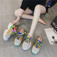 Women's Shoes Summer Mesh Breathable Casual All-match Color Sports Shoes Women's Light Running Shoes