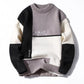 Autumn and Winter Imitation Mink Men's Round Neck Thickened Sweater Fashion Handsome Youth Sweater Chenille Sweater