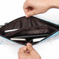 Business Briefcase Men Personality PU Leather Zipper Waterproof Handbag Ipad Bags Clutch Bag