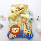 Children's Bed Set Autumn and Winter Double-sided Milk Velvet Three-piece Children Pillowcase Bed Sheet Duvet Cover Plus Velvet Soft Skin-friendly