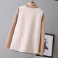 Lamb Plush Vest Women's Spring and Autumn Small Fragrance Fur One Loose Jacket