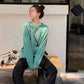 Pofulove Sweater Girl Student Loose Autumn Winter Small Fresh Pullover Bottoming Sweaters Women