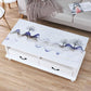 Pvc Coffee Table Mat Rectangular Tablecloth Waterproof and Anti-scald Oil-proof Soft Glass Desktop Protective Film TV Cabinet Dining Table Mat