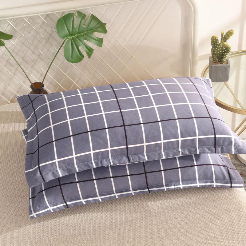 Pillow Set Student Pillow Single Dormitory Cute Cartoon Pillow Pillow Core Cervical Pillow Removable Washable Pillow