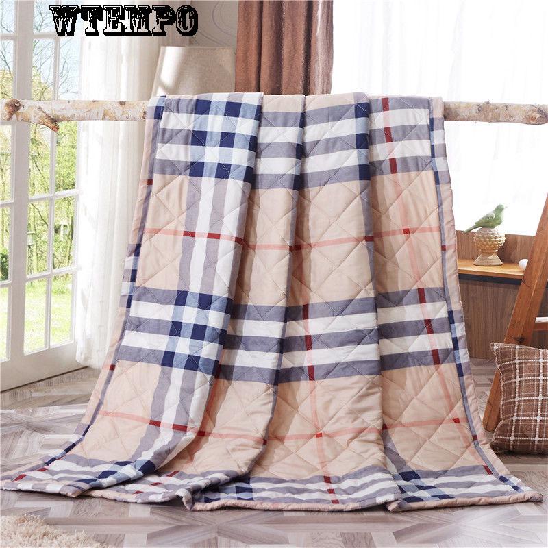 WTEMPO Printed air conditioner cool washable thin quilt stylish and comfortable quilt core summer
