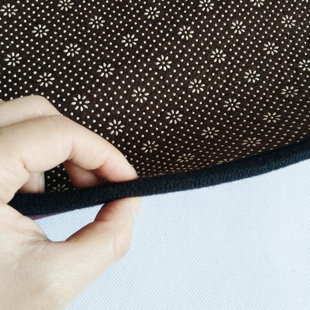 Round Carpet Fashion Modern Minimalist Geometric Imitation Marble Pattern Round Living Room Carpet Bedroom Non-slip Floor Mat Carpet