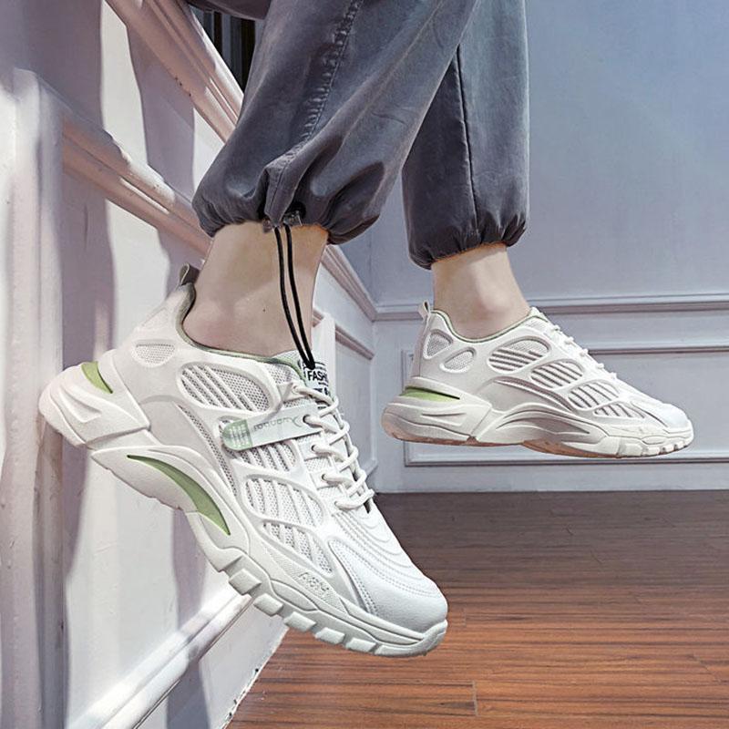 Spring and Summer Men's Shoes Low-top Shoes Breathable Sports Shoes Korean Version of The Wild Student White Shoes for Men