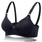 Large Size Thin Skin-friendly Bra Three-breasted Women's Underwear Without Steel Ring Comfortably Gathered