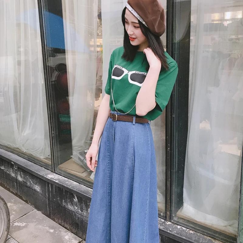 Ethnic Style Embroidered Ladies Belt Denim Skirt Belt Female Fine Fabric Decorative Trousers Belt Female Student Personality Belt