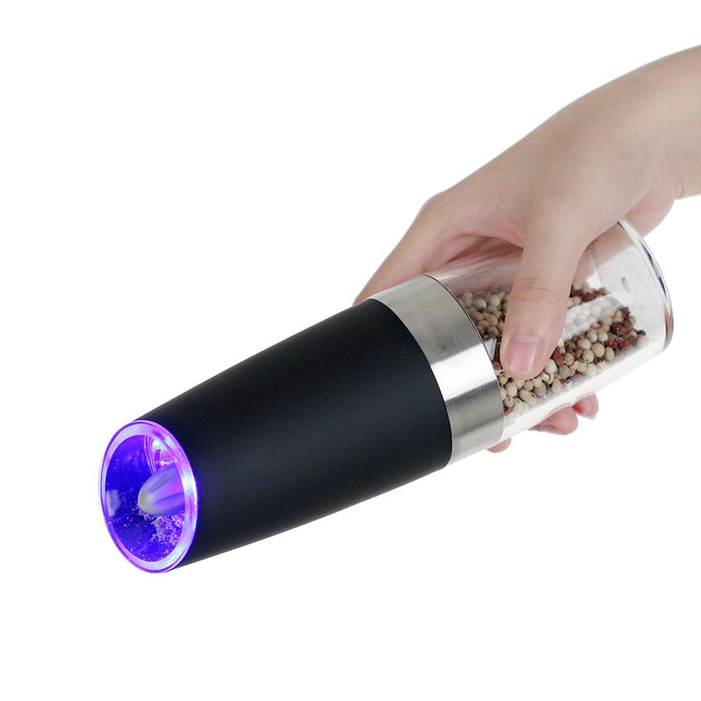 Home Use Electric Induction Stainless Steel Pepper Grinder Grinding Bottle
