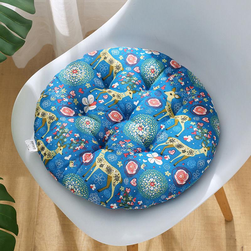 Home Floor Cushion Round Cushion Tatami Chair Cushion Student Classroom Thicken Tatami Fabric Futon