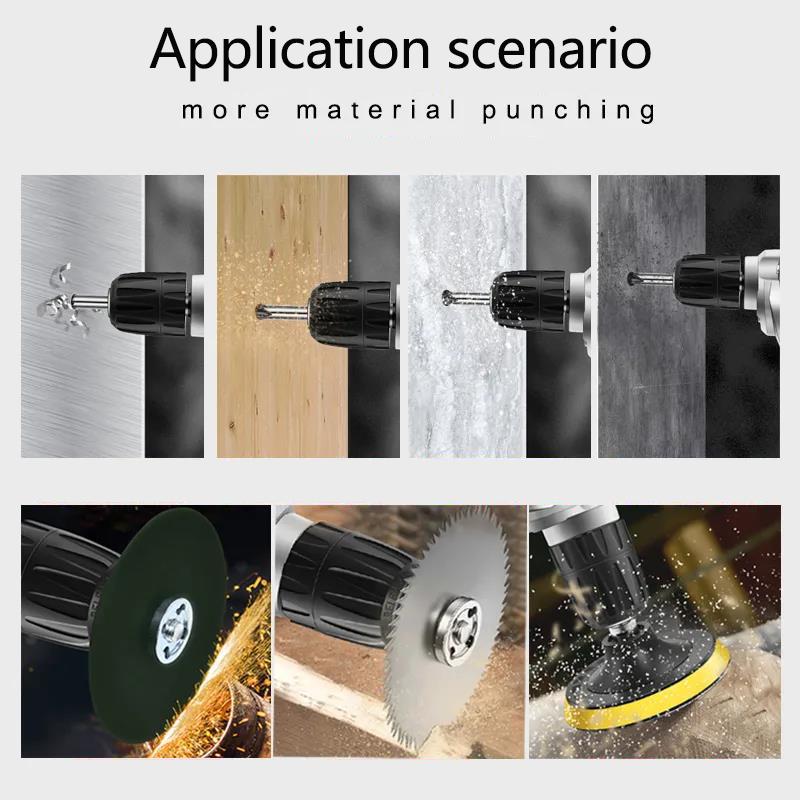 1080W Electric Drill Electric Screwdriver Plug-in Motor for Drilling, Cutting and Grinding