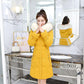 Women's Long Section 2020 Winter New Korean Style Fashion All-match Slim  Big Fur Collar Thick Padded Jacket