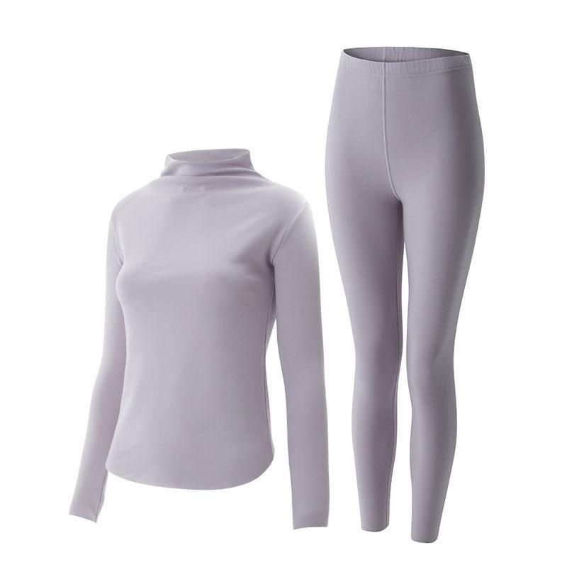 Women Long Sleeve Thermal Underwear Women Winter Thicken Tight Suit Sexy Pajamas Autumn Spring Windproof Soft Lining Comfortable Breathable Versatile