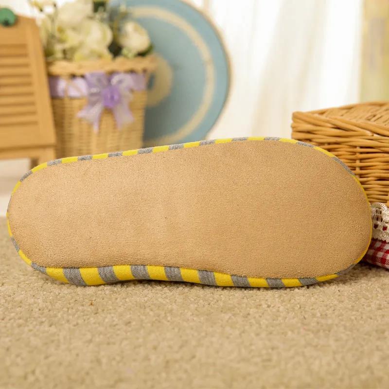 Women Men Urban Cozy Soft Skid-proof Fleece Plush Indoor Slipper