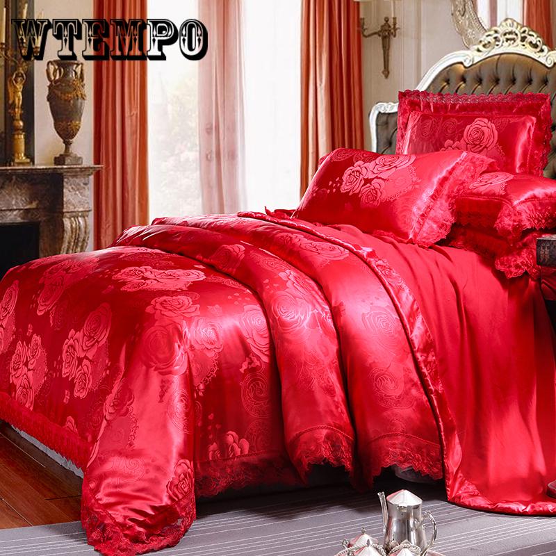 Printing Pillowcase Quilt Cover Bed Sheet Bedding Set