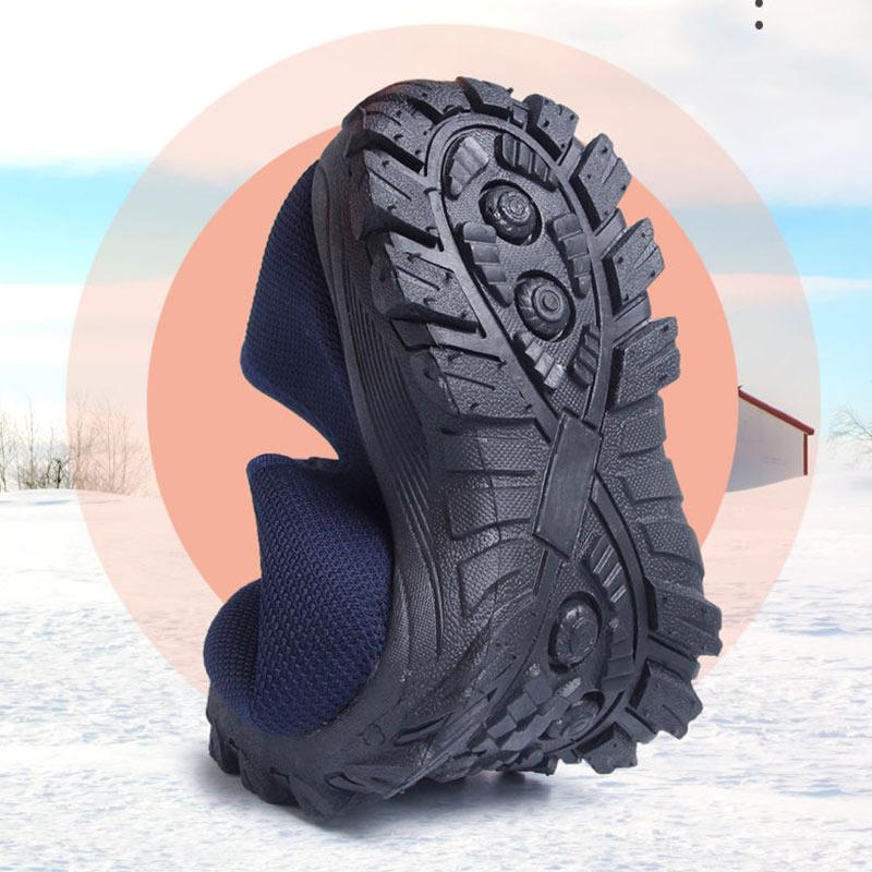 Cotton Shoes Men's Winter Plus Velvet Thickening Non-slip Middle-aged and Elderly Cotton Shoes Men's Warm Shoes