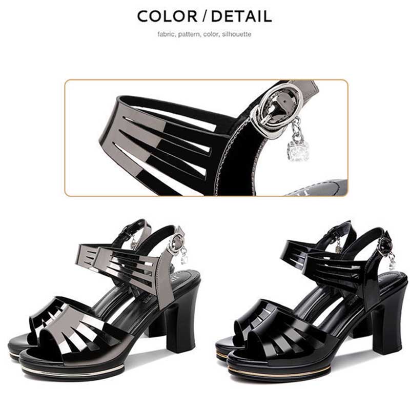 Fashion Women Ladies Fashion Hollow Out Buckle Causal Shoes Sandals