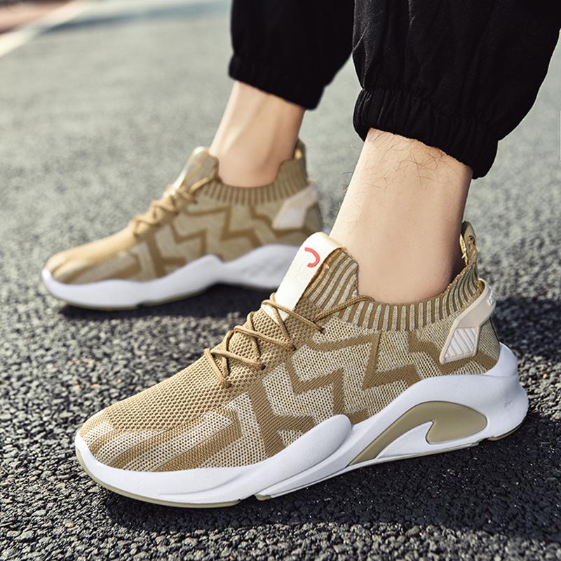 Spring and Summer Men's Shoes, Casual All-match Fashion Shoes, Breathable Student Shoes, Men's Mesh Low-top Sneakers