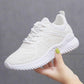 Spring White Shoes Female Students Running Breathable Comfortable Mesh Shoes All-match Casual Sports Shoes
