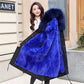 Winter Jacket Women Parkas for Coat Female Faux Fur Plus Size Outerwear Long Jacket Slim Feminina