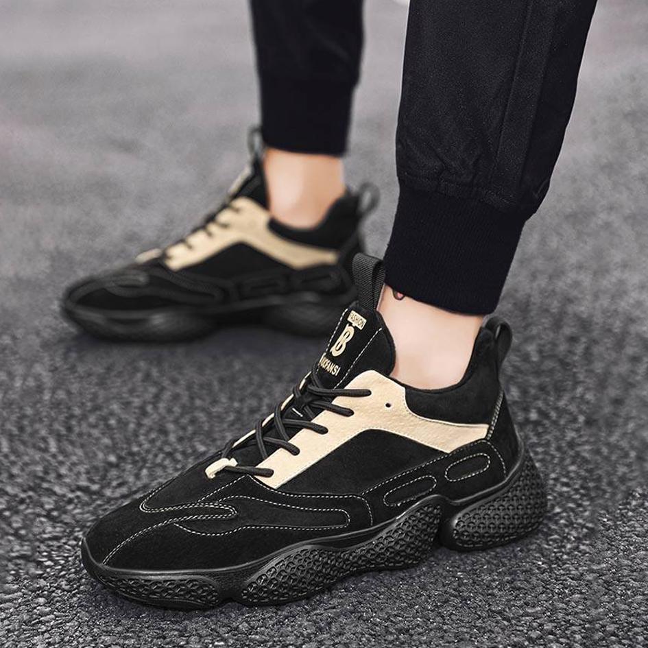 Men Casual Jogging Shoes Spring Breathable Sport Daddy Shoes Zapatos Hombre Sapato Masculino Sneaker