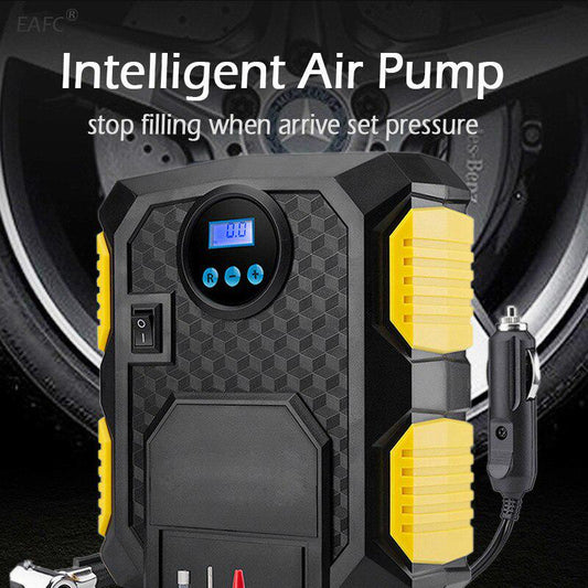 12V 150 PSI Digital Display Tire Inflator Portable Air Compressor Tire Pressure Tester Auto Air Inflatable Pump for Car Bicycles Ball