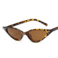 Fashion Cat Eye Black Frame Sunglasses Women Brand Designer Ladies dames Sexy Sun Glasses Women gafa