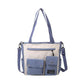 Large Capacity Canvas Bags Women Travel Casual Large Daily Shoulder Tote Handbag Simple