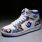Graffiti Basketball Shoes for Men Comfortable Breathable Shoes Couples Waterproof Sports Shoeses