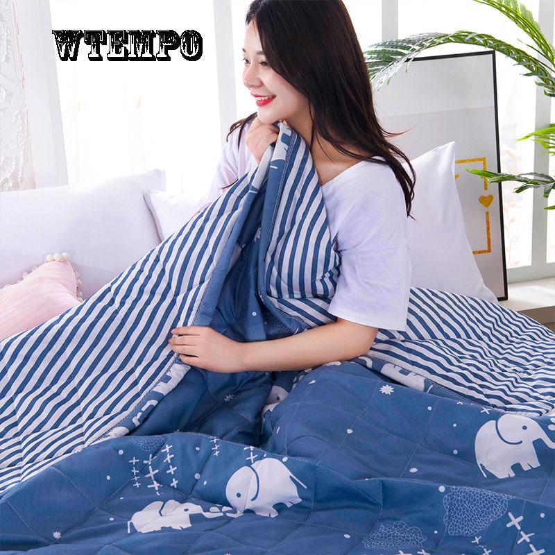 WTEMPO Brand Quilt Blanket Comfortable Summer Cool Air Conditioning Is Fashion Home Goods