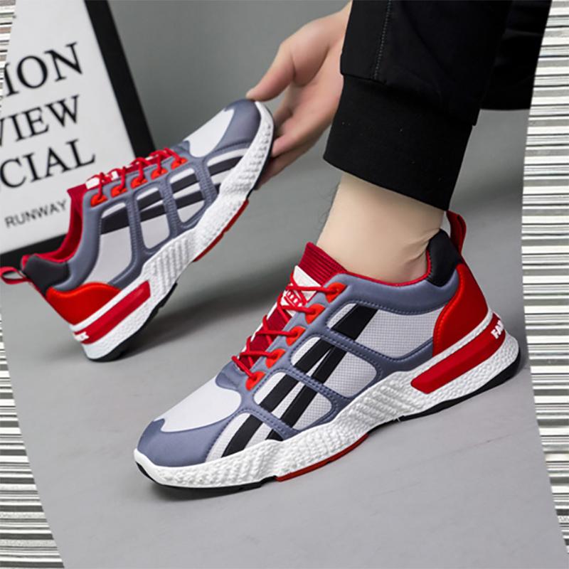 Unisex Contrast Color Casual Shoes Trendy Wild Fashion Couple Shoes Spring Breathable Sneakers