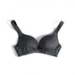Japanese-style Solid Color No Steel Ring Thickening and Gathering Comfortable Sleep Sports Sweat-absorbing Breathable Fabric Soft Skin-friendly Bra